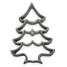 Scandinavian Rosette Cookie Mold, Large Christmas Tree, 4H x 2.75W x 0.5 Inches - £11.19 GBP