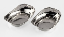 Whiting Sterling Silver Lot of 2 Nut Dishes Salt Cellars #1065 Gorgeous! - £59.02 GBP