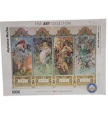 Goddesses of FOUR SEASONS 1000 Piece Eurographics Jigsaw Puzzle Alphonse... - $54.05 CAD