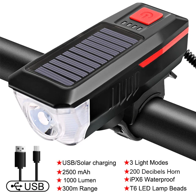 Sporting Cycling Solar Bike Taillight Solar Power Energy LED Bicycle Rear Light  - £47.85 GBP