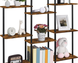 4-Tier Bookshelf,Small Triple Wide Bookcase for Books,Cds,Movies,Display... - $64.84