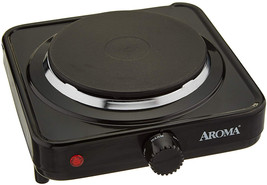 Portable Electric Stove Single Burner Hot Plate Compact Travel Stovetop ... - £27.28 GBP