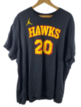 Atlanta Hawks T Shirt Size 3XL The Nike Tee #20 John Collins Jumpman Air... - $55.92
