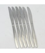 Oneidacraft Vallarta Dinner Knives 8-1/4&quot; Stainless  Lot of 6 - $198.47 MXN