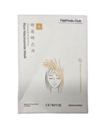 Korean GLAMFOX Rice Niacinamide Sheet Mask Glowing & Moisturizing - $310.07 MXN Korean GLAMFOX Rice Niacinamide Sheet Mask Glowing & Moisturizing - $310.07 MXN