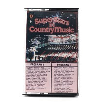 Superstars in Country Music (Cassette Tape, 1978, K-Tel, Canada) WC 338-4 TESTED - £21.32 GBP