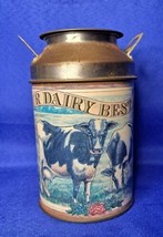 Collectible Decorative Vintage Tin Our Best Dairy Milk Can - £10.98 GBP