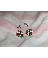 &quot;Christmas Blocks&quot; earrings - $2.00