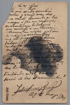 Uruguay Historic Literature Julio Herrera y Reissig Poem unpublished from 1904! - £220.84 GBP
