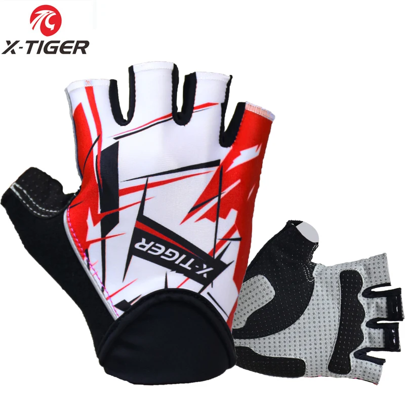 X-Tiger Top Quality Cycling Gloves Half Finger Bike Gloves Shockproof MTB Mounta - £83.42 GBP