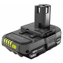 RYOBI ONEAND 18V Lithium-ION 1.5 AH Battery PBP002 - $28.13