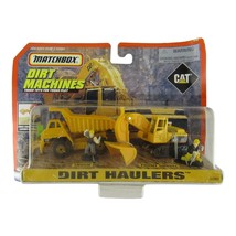 1997 Matchbox “Dirt Machines” Dirt Haulers Twin Pack Truck Front Shovel ... - $19.34