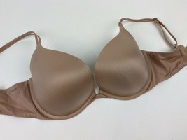 Victoria&#39;s Secret Very Sexy Push Up Beige Nude Bra Padded Solid Multiway Sz 36D - £8.50 GBP