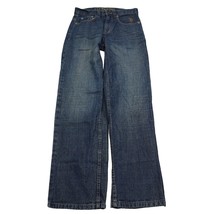 US Polo Assn Jeans Youth 14 26 x 30 Blue Denim Flare Long Boys Pants - £18.82 GBP