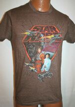 STAR WARS Episode IV Graphic Poly Cotton T-SHIRT S Darth Vader DEATH STA... - $9.89