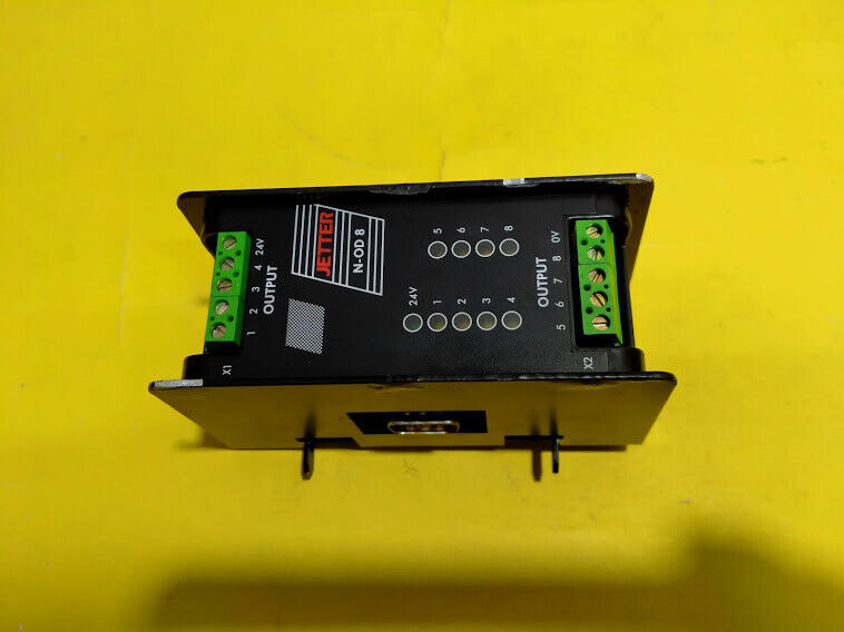 Jetter N-OD8 PLC Digital Output Module N-ID 8 Din Rail Mount - $166.75