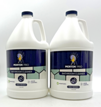 Morton Pro Salt-Based Bathroom Cleaner 1 Gallon-2 Pack - £41.99 GBP