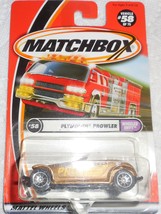 Matchbox 2001 &quot;&#39;Plymouth Prowler&quot; #58 of 75 Mint Car On Sealed Card - $3.50