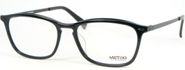 Metro Par Ricardo Suède JACKSON 1 C.1 Noir Lunettes Monture 53-17-140mm - £44.36 GBP