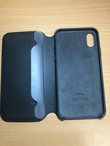Apple Genuine Leather I Phone X &amp; Ip Hone Xmax Leather Folio Lot Of 3 - £23.73 GBP+