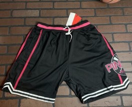 PINKY&#39;S Records Headgear Classics Negro Shorts Baloncesto ~ Nunca Worn ~... - £42.07 GBP+