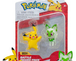 Pokemon Pikachu &amp; Sprigatito Battle Figure Pack New in Package - £15.94 GBP