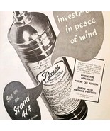 1954 Pyrene Fire Extinguisher Earls Court Advertisement Automobilia DWPP11 - $736.23 MXN