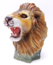 5&quot; Lion Head Ceramic Display Desk Statue - $7.95