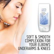 Light &amp; Bright Underarm Elbow &amp; Knee Lightening Cream – Potent Whitening - £28.82 GBP