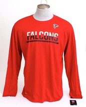 Nike Dri Fit NFL Atlanta Falcons Long Sleeve Training Shirt Men&#39;s NWT - £35.96 GBP