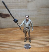 Star Wars The Force Awakens Hasbro Rey Resistance Outfit 3.75 Inch Figure Loose - $7.88