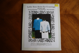 Lydia&#39; Easy Knits for G-Carriage Sweaters 5&amp;6 2 Patterns on 3.5&quot; Disk 94... - $352.64 MXN