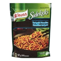 4 Pouches Of Knorr Sidekicks Teriyaki Noodles Side Dish 157g / 5.5 oz Each - £25.10 GBP