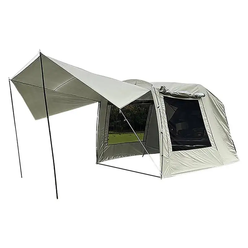 SUV Trunk Tent Camping Auto Tail Tent Awning Portable Sunshade Rainproof Car - £170.83 GBP+