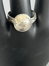 Vintage Sterling Silver Southwest NA Ring Size 9 - $62.62