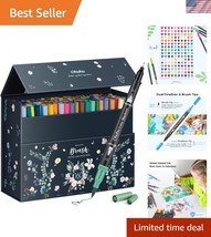 Water-Soluble Dual Tip Markers Set - 160 Odorless Colors for Creative Fr... - $60.00
