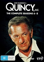 Quincy, M.E: Seasons 6 - 8 DVD | Jack Klugman | 17 Disc Set - £58.01 GBP
