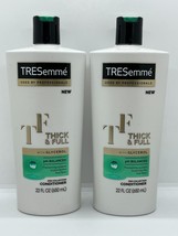 2 Bottles - Tresemme Pro Collection Conditioner - Thick &amp; Full - With Gl... - £19.10 GBP