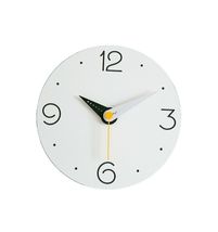 Moro Design Point Line Wall Clock non Ticking Silent Clock (Numeric Sky Blue) image 4