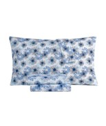 MSRP $30 Signature Collection Printed 3 Pc. Twin Sheet Set Floral Blue - $254.51 MXN