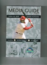 2006 Philadelphia Phillies Media Guide MLB Baseball Burrell Utley Rollins Howard - £27.25 GBP