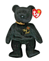 1999 “THE END” TY ORIGINAL BEANIE BABIES COLLECTION BLACK WITH EMBROIDER... - £3.91 GBP