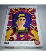 Frida Kahlo Self Portrait The Frame Art Eurographics Jigsaw Puzzle 1000 ... - £17.54 GBP