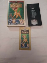 Bambi VHS 55th Anniversary Limited Edition RARE Masterpiece Collection V... - £246.56 GBP