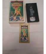 Bambi VHS 55th Anniversary Limited Edition RARE Masterpiece Collection VHS 9505 - £246.56 GBP