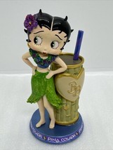 2009 Betty Boop Danbury Mint Figurine Pina Colada “Hula Honey”4.5” Cockt... - $74.51