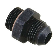 AN8 Male to AN8 Male ORB (O-ring Boss) Adapter Fitting BLACK - $7.99