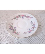 WEDGWOOD BONE CHINA SAUCER  DEVON SPRAYS ENGLAND #W4076 - $72.73 MXN