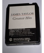 James Taylor 8 Track Tape Cartridge Greatest Hits Vintage 1976 Warner Bros. - £11.78 GBP