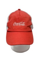 Coca Cola Red And White Trucker Style Mesh Adjustable Hat - $13.98